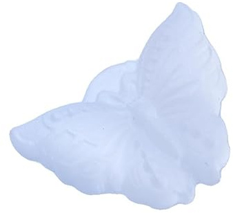 MIXIUJIEN Marokkanische Natur Gips Schmetterling Skulptur - Handgefertigte Gipsschmetterling Figur Elegante Dekorative Kristallkunst