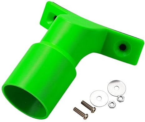 Dust Extractor Adapter for Angle Grinder - Double Port Extender, Wear Resistant Vacuum Connector Attachment | Tool Free Grinder Adapter for Marble Saw, Handheld Saw, Woodworking Machine