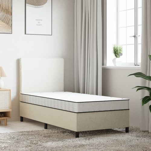 Runheo Kindermatratze Schaumstoff Mittelweich 80x160 cm mit atmungsaktivem Bezug, waschbar, ergonomisch und wendbar, ideal für Schlafzimmer, Gästebett, Boxspringbett