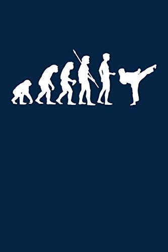 Evolution Taekwondo-Kämpfer: Notizbuch / Notizheft für Tae-Kwon-Do Tae-kwon-do Anzug Gürtel Weste A5 (6x9in) dotted Punktraster