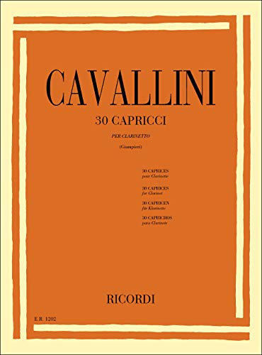 30 Capricci. Klarinette Solo.: Clarinet Solo