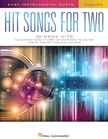 Easy Instrumental Duets Hit Songs -For Two Violins- (Book): Noten für Violine