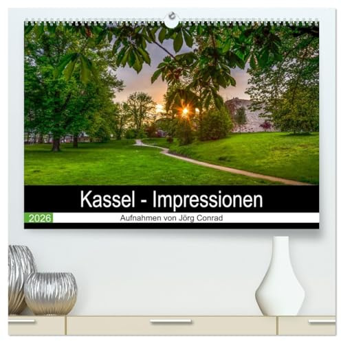 Kassel - Impressionen (hochwertiger Premium Wandkalender 2026 DIN A2 quer), Kunstdruck in Hochglanz: Aufnahmen aus der Documenta Stadt Kassel (CALVENDO Orte)