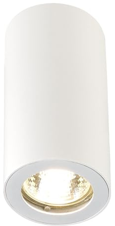 SLV Ceiling-Mounted Light Enola_B CL-1 / spot, floodlight, Ceiling Spotlight, Ceiling Light, Surface-Mounted Light, Indoor Lighting / GU10 35W White