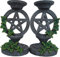 Nemesis Now NEM5177 Kerzenständer mit Pentagramm, 13,4 cm, Grau