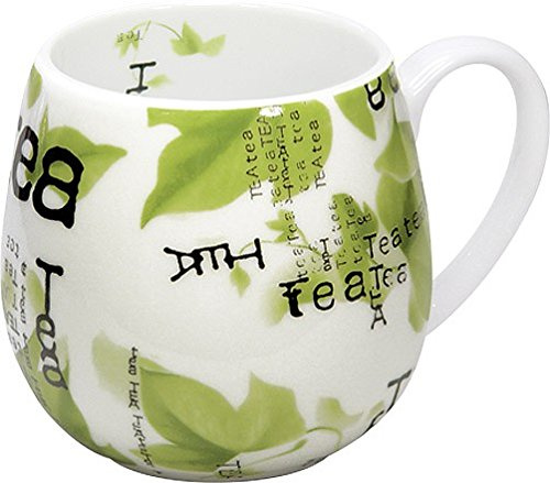 Konitz Collage Snuggle Tee Tasse, grün, 9,7 x 9,7 x 8,9 cm