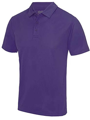 AWDis Mens Just Cool Polo Shirt JC040 Purple L