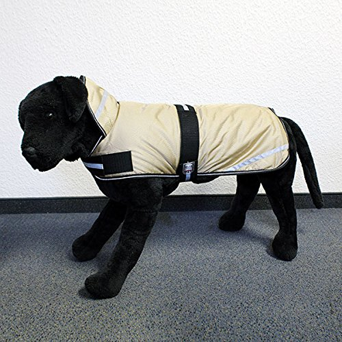 Wallace & Jones | Hundemantel Eisbär - Double Diamond Beige Rückenlänge ca. 85cm