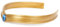 DAZCOS Gold Cosplay Tiara Queen Kopfbedeckung Requisiten Harz - Gold - Einheitsgröße