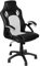 Panorama24 Gamer Stuhl Gaming Schreibtischstuhl Chefsessel Bürostuhl Ergonomisch, Weiß, 9 Farbvarianten, gepolsterte Armlehnen, Wippmechanik, belastbar bis 150 kg, Lift TÜV geprüft