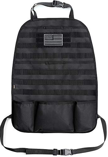 WYNEX 2019 Tactical MOLLE-Fahrzeug-Abdeckung, universell passend für Rücksitz, mit 3 Aufbewahrungstasche