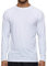Arcweg Langarmshirt Herren Rash Guards Farbecht UV Schutz Funktionsshirt Langarm Shirt Schnelltrocknend Atmungsaktiv Wandershirt UPF 50+ Sonnenschutz Jungen Surf Laufen Angeln Wandern weiß EU L