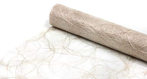 Sizoweb Tischläufer Tischband Dekoration Dekor Breite 30 cm Rollenlänge und Farbe wählbar Beige 5 Meter