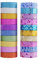 Milisten 20 Rollen Glitzer-Washi-Tape, buntes Abdeckband, Metallic-Farbe, DIY Handwerk, dekorative Bänder für Kunsthandwerk, Scrapbooking, Geschenkverpackungen, Partyzubehör, zufällige Farbe