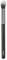 KIKO Milano Eyes 66 Pointed Blending Brush | Pincel de precisión para sombras de ojos, fibras sintéticas