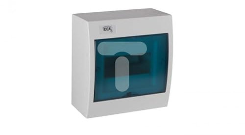Elektronische Wandtafel mit 8-fach-Modulen, Weiß/Blau