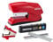 Bostitch Office Heavy Duty 40 Blatt mit 1250 Heftklammern und Klammerentferner, kein Stau Desktop-Hefter, Schulpinnwände, Büro & Klassenzimmer, Rot (B175-RED-VP)