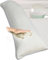 Traumreiter Seitenschläferkissen mit Bezug Baumwolle, Memory Foam Kissen Visco Gel Professional für Seitenschläfer, ca. 140x40 langes Lagerungskissen Erwachsene Side Sleeper Body Pillow (Natur)