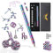 Elegancy Fidget Pen Bolas magnéticas | Juguete antiestrés con pluma magnética de descompresión deformable | Bolígrafos multifuncionales para aliviar el estrés | Imanes Cool Stuff para niños