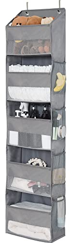 GRANNY SAYS Organizador Puerta Colgante de 5 Bolsillos, Pack de 1 Organizador Colgante sobre la Puerta, Organizador Puerta, Organizador Colgante Puerta, Over Door Hanging Organizer, Gris