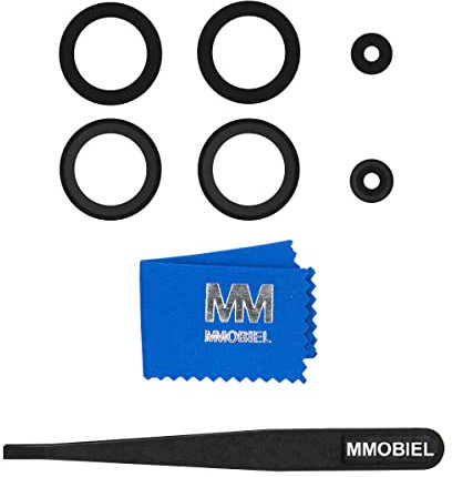 MMOBIEL Lentille en Verre pour Caméra Arrière Compatible avec Oppo Reno 8 5G - 2022 Vitre Appareil Photo avec Double Face Adhésif Pincettes et Chiffon Inclus