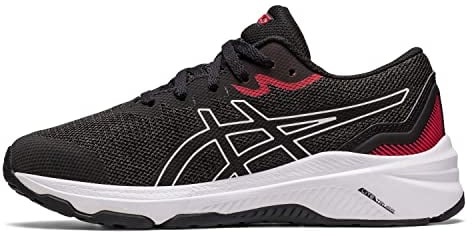 ASICS Gt-1000 11 Gs Sneaker, Schwarz Elektrisch Rot, 37.5 EU