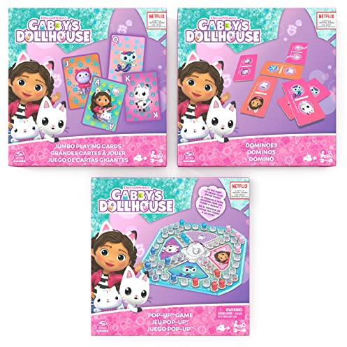 Editrice Giochi, La Casa delle Bambole di Gabby, Set da Gioco della Casa delle Bambole di Gabby, Giochi per Bambini e Bambine, 4+ anni