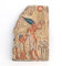 Veronese Design Ägyptischer Pharao Akhenaten Anbetung Aten Wandskulptur, Kunstharz, handbemalt