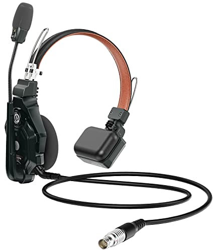 Hollyland Solidcom C1 Pro Wired Headset für C1 Pro HUB, Voll-Duplex Single-Ear Intercom Kabelgebundenes Headset Kombatibel mit der C1 Pro Basisstation - 1 Pack