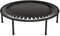 bellicon Fitness Trampolin 100cm (Schwarz) | Stabile Schraubbeine & Seilring-Federung bis zu 150 kg (Extra Stark) | 3-teiliger Rahmen | Made in Germany