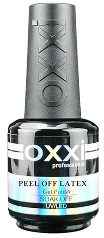 Oxxi Professional 1X15ml Peel Off Latex Pellicola protettiva per unghie a strappo del livello di lattice