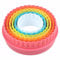 Dinghaole Emporte Pièces Rond, 6 pièces en plastique coloré pour couper les biscuits pour la pâtisserie Moule à biscuits