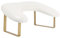 VOCOSTE Arm Rest for Nails Tech, U Shaped Nail Hand Rest, White