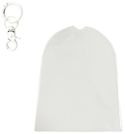 Figuren-Präsentationstasche mit Schlüsselanhänger,Figuren-Präsentationstasche - Puppen-Aufbewahrungstasche,Hängende Figuren-Organizer-Tasche, staubdichte Sammlervitrine für kleine Figuren