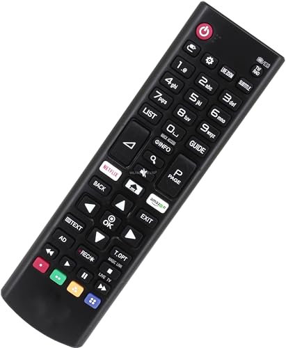 Genuine TV Remote Control Compatible with LG 43UK6400PLF
