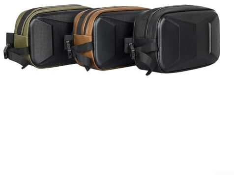 DAZZLEEX Fahrrad-Frontstrahltasche, praktische Sling-Tasche für Outdoor-Abenteuer (Braun)