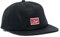 Deus Ex Machina Ontario Canvas Cap mit Visier, Schwarz, Schwarz , One size