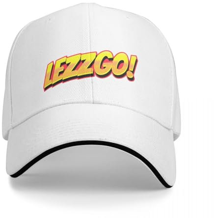 OOAXBEED Basecap Baseball Cap Lezzgo - Lets Go - Lets GOO Cap Baseball Cap Kindermütze Baseballmütze Damen Strandmütze Herren