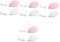 Healvian 4 Sätze Gesichtshaarrasierer Clipper Bausatz Brow Trimmer Augenbrauen Styling Gesichtsrasierer Werkzeug Tragbarer Augenbrauenrasierer Augenbrauentrimmer Für Frauen Abs 2 Stück * 4