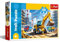Trefl - Baggerlader - Puzzle 60 Teile - Buntes Puzzle mit Fahrzeugen, kreative Unterhaltung, Spaß für Kinder ab 4 Jahren