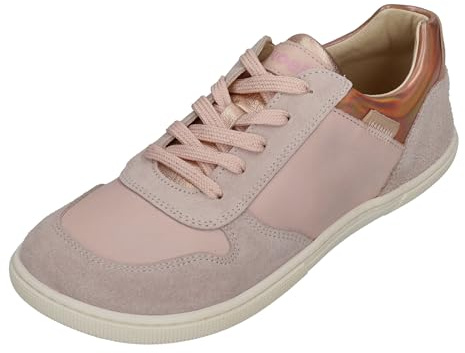 KOEL Barefoot Damenschuhe Sneakers Francie Suede Nude, Größe:39 EU