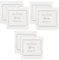 Ciieeo 3sets Door Access Control Wall Plate Cover Easy Install Push to Exit Button Panel Automatic Reset Design Material Compatible with Doorbell Systems 2pcs*3