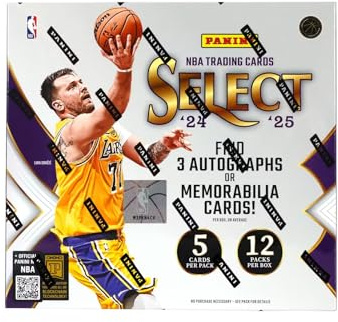 Caja de pasatiempos de baloncesto Panini Select 2024-25