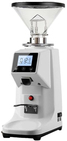 ZHIXUMM Coffee Grinder, Electric Coffee Grinder, With 19grind Settings For Espresso,Drip,French Press,Burr Coffee Grinder For Home Use,Anti-Static Design White-500g