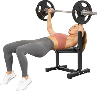 Split Squat Stand Multifunktionales Kniebeugenständer - 9 verstellbare Höhe | Single Leg Squat Roller, für Kniebeugen und Beinbeugen, Verbesserung des Gleichgewichts und der Koordination