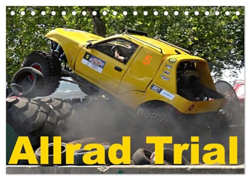 Allrad Trial (Tischkalender 2026 DIN A5 quer), CALVENDO Monatskalender: Ein harter Motorsport ist 4x4 Trial. Geschicklichkeit mit der technik ist gefragt (CALVENDO Mobilitaet)