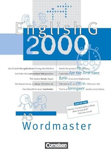 English G 2000, Ausgabe A, Wordmaster: Vokabellernbuch