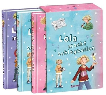 Hier kommt Lola!/Lola macht Schlagzeilen/Lola in geheimer Mission: 3 Bände im Schuber