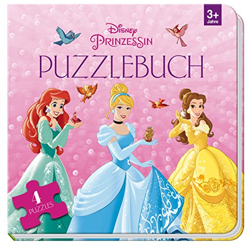 Puzzlebuch Disney Prinzessin: Extragroßes Puzzlebuch mit 4 stabilen Puzzles á 12 Teile