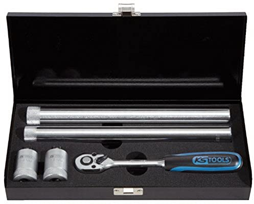 KS Tools 517.1140 3/8 Drehmoment-Zündkerzen-Einschraubwerkzeug-Satz, 5-tlg.